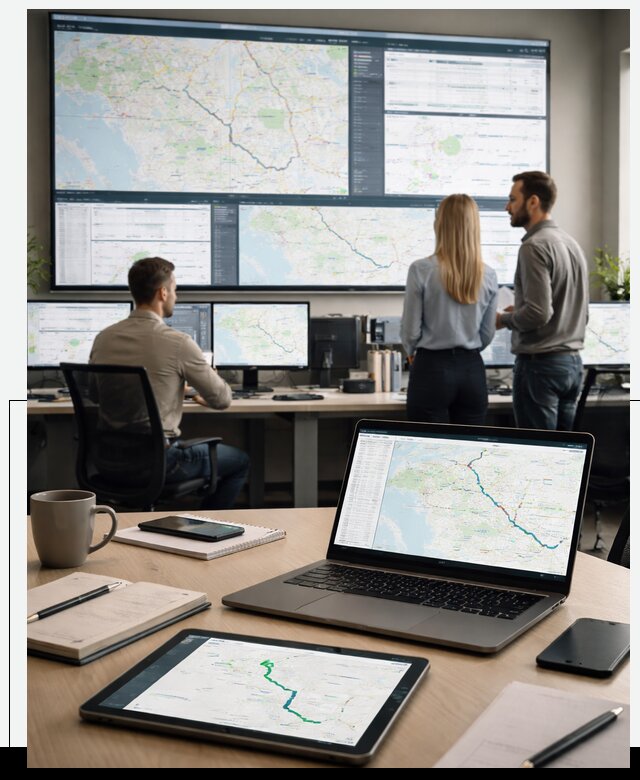 Трекинг грузов и Fleet Management, мониторинг автопарка в Кондопоге