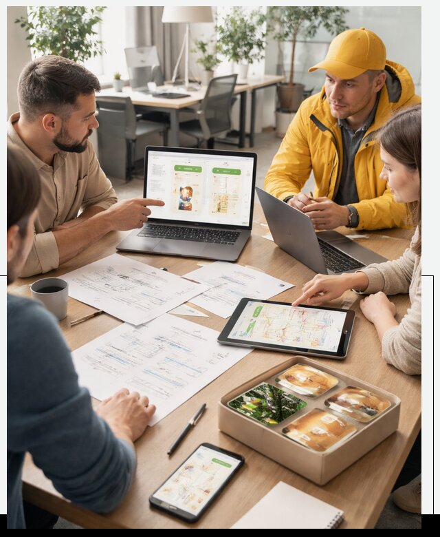 Разработка агрегатора доставки еды в Кондопоге от 15228 р., АвикейКнп